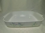 Vintage Corning Shadow Iris Roaster Lasagna Casserole Baking Pan, A-21-B. Fixed Price $29.99.