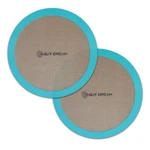 Guydremat 12-INCH Silicone Baking Round Mats Set Non-stick, Heatproof .... Fixed Price $25.00.