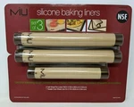 New Miu Set Of 3 Non-stick Silicone Baking Liners Kneading Pastries. Fixed Price $16.65.