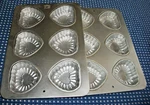Vtg Wilton 1994 Set Hearts Pans Cookie Candy Cake Muffin # 2105 Shower Wedding. Fixed Price $24.00.