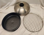 Turbo Cooker Dome Lid Stainless Cover Rack Cake Pan Parts Replacement. Fixed Price $12.60.