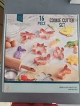 Chicago Metallic 16 Piece Cookie Cutter Set ITEM#1075114. Fixed Price $10.00.