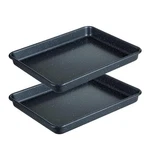 Walooza 11 Inch Nonstick Baking Sheets Set Of 2, Carbon Steel Cookie F.... Fixed Price $27.27.