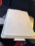 Tupperware Vintage Replacement Cake Taker Base Rectangle 622-5 White Pre Owned. Fixed Price $5.99.