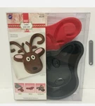 New Pkg Wilton Christmas Reindeer Cake Pan Set 2105-8105 Piece Bake Ware. Fixed Price $12.23.
