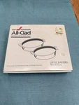 All-clad Mini Oval Baker Set Stainless Steel Pot Baking Roasting 59900 Pair. Fixed Price $43.00.