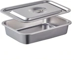 Extra Deep Lasagna Baking Pan With Lid, 11X14.2INCH 7.4QT Large Stainless. Fixed Price $44.84.