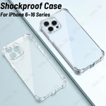 Wholesale Bulk Shockproof Clear Case Cover Lot For Iphone 16 15 14 13 12 11 Xr. Fixed Price $37.23.