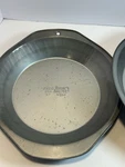 Vintage Ekco Baker's Secret Usa 9" M310 Baking Pie Pan Used 1.5" Deep Set Of 2. Fixed Price $19.95.