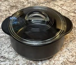 Pampered Chef Rockcrok Glass Lid Everyday Pan Dutch Oven 2 Qt 3141 Rare. Fixed Price $90.00.