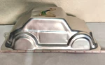 Wilton 2001 Novelty Car Shaped Cake Pan Mold Aluminum 2105-2043 3D Cruiser. Fixed Price $10.44.