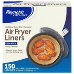 Reynolds Kitchens Unbleached Parchment Air Fryer Liners, 150 Ct Great Price. Fixed Price $18.49.