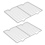 Adorila 2 Pack Cooling Rack For Baking, 11.4"X8.3", Silver. Fixed Price $23.99.