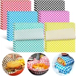 Deli Paper Sheets 126P 11.5X11.5 In Checkered Sandwich Wraps Colors Bask. Fixed Price $12.98.