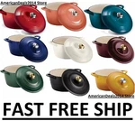 Tramontina Enameled Cast Iron 7-QUART Covered Round Dutch Oven Choose Color New. Fixed Price $83.72.