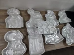 Vintage Wilton Sesame Street Character Cake Pans Bundle Of 9. Fixed Price $54.99.