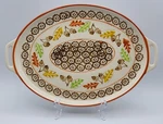 Temp-tations Harvest Replacement Tea Tray Temptations 14 1/2" X 10" W Handles. Fixed Price $27.00.