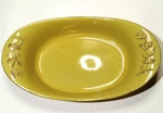 Cerutil Stoneware Portugal Mustard Yellow Oval Au Gratin Serving Baking Dish. Fixed Price $9.77.