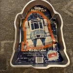 Vintage Wilton Cake Pan R2-D2 Star Wars Empire Strikes Back New W/ Insert 1980. Fixed Price $19.99.