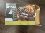 Nib Anolon 16 Inch Roasting Pan With Rack Nonstick. Fixed Price $60.00.