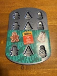 New Wilton Christmas Cookie Pan Sheet Tree Snowman Gingerbread 12 Designs. Fixed Price $12.99.