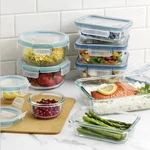 Snapware Pyrex 18PIECE Glass Food Storage Set Bpa Free Dishwasher Microwave Safe. Fixed Price $39.95.