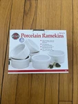 Norpro - Porcelain Ramekins, Set Of 6 4OZ/125ML. Fixed Price $17.95.