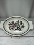 Portmeirion Botanic Garden Oval Gratin Dish (dog Rose), 10"X6.5", Porcelain New. Fixed Price $24.98.
