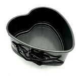 Tin Non-stick Spring Form Loose Heart-shaped Tray Cake Baking Pan. Fixed Price $5.44.