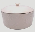 Pai Snowflake Holiday Ceramic Glazed Bake Serve Covered Casserole Dish 9.5"X5". Fixed Price $20.99.