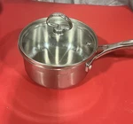 Chantal SLIN35-140 Induction 21 Steel Saucepan, Quart, Stainless. Fixed Price $59.99.
