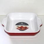 Emile Henry Baker 10.6 X 9 Square Red France Baking Pan Dish Casserole 20.15. Fixed Price $39.99.