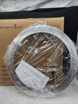 Pampered Chef 10" Pie Crust Shield Protector New In Box Model Nib. Fixed Price $13.99.
