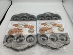 Pair (2) Norpro Nonstick Petite Donut Pan 11 X Sealed Free Shipping! T1384. Fixed Price $32.00.