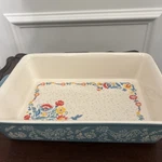 The Pioneer Woman Sweet Romance Blossoms Rectangular Baking Dish 10X7.5. Fixed Price $22.50.