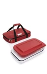 Cooks Tools Piece Bake And Take 2.3 Qt Baking Dish W/lid. Fixed Price $29.00.
