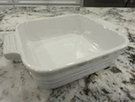 Le Creuset Square Baking Dish 5.5" Stoneware - Euc Used Once. Fixed Price $19.99.