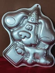 Wilton Blue Cake Pan Mold 3D 1999 Vintage Kitchen Baking Cooking 2105-3060. Fixed Price $11.04.