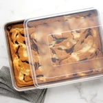 Aluminum High Sided Half Sheet Cake Pan With Lid Baking Tray Kitchen Bakeware. Fixed Price $271.83.