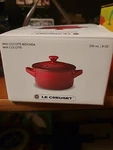 Creuset Mini Cocotte Redonda 8OZ 250ML Stoneware Petite Round Casserole Blue. Fixed Price $19.99.
