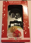 Nordic Ware Pretty Presents Duet Cake Pan Celebration Gift Aluminum Baking Mold. Fixed Price $39.99.