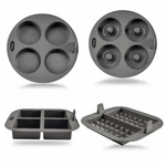 Em 4-PC Silicone Air Fryer Liners Baking Set For Cake, Donut, Waffle, And Bro.... Fixed Price $29.98.