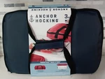Anchor Hocking 3PC Essentials Take Bake 3QT Casserole With Lid And Carry Case. Fixed Price $24.99.