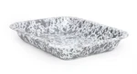 Crow Canyon Marbled Enamelware Small Open Roasting Baking Pan 5 Colors Available. Fixed Price $34.99.
