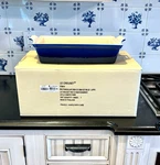 Creuset Heritage Qt Rectangular Casserole With Lid 14"X10" Lapis New Nib. Fixed Price $149.95.