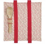 Mud Pie Red Casserole Carrier W/ Spoon Gift Set - Lovin From The Oven. Fixed Price $22.00.