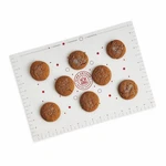 Baking Company Cookie Mat, Oven Safe Silicone Reusable For Precis.... Fixed Price $40.05.
