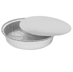 Aluminum Pans 9 Round Disposable Foil With Lids. Fixed Price $101.06.