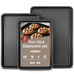 Bakken Kitchen Baking Pans - Small, Medium, And Large Cookie (13.58 9.65,.... Fixed Price $38.48.