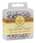 Mrs. Anderson Baking Pie Crust Weight Chain, 6-FEET Long. Fixed Price $22.79.